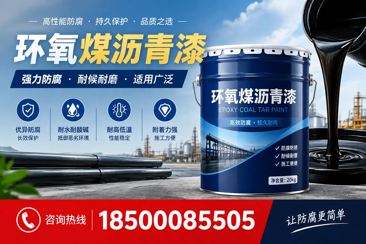 环氧煤沥青漆在不同气候条件下的表现分析，深圳适用性